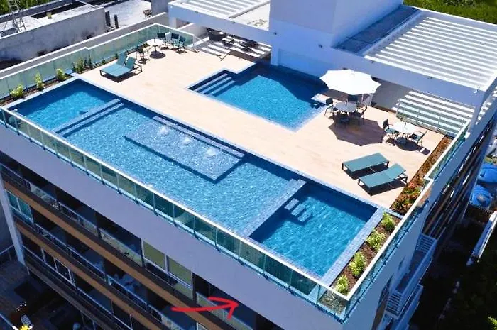 PORTO DE GALINHAS - CUPE - FLAT VARANDA com VISTA ao MAR - ROOFTOP com PISCINA